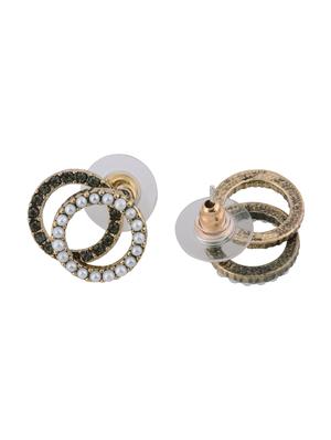 silver metal studs earring - 16708545 - Standard Image - 2