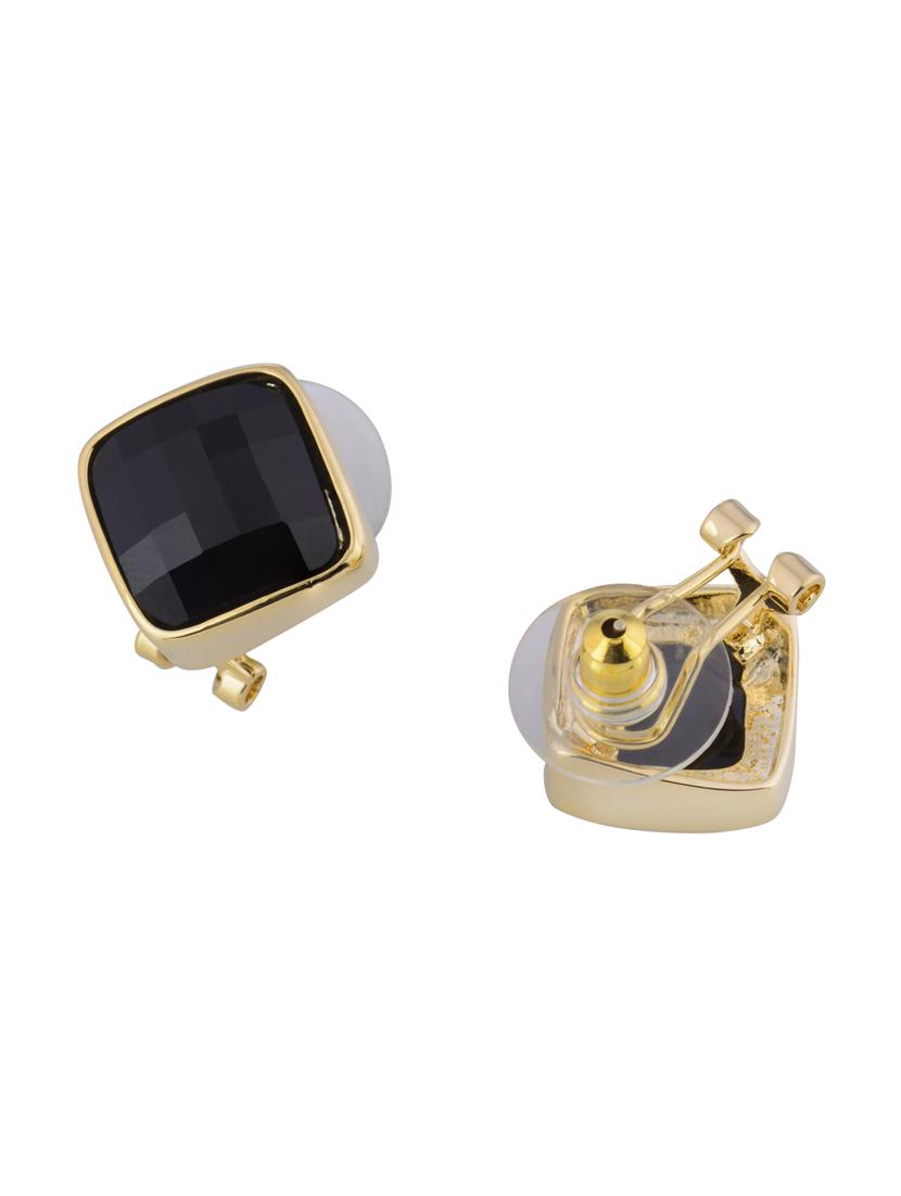 black metal studs earring - 16708569 - Zoom Image - 2