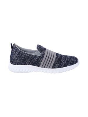 blue fabric slip on sport shoes - 16708677 - Standard Image - 2