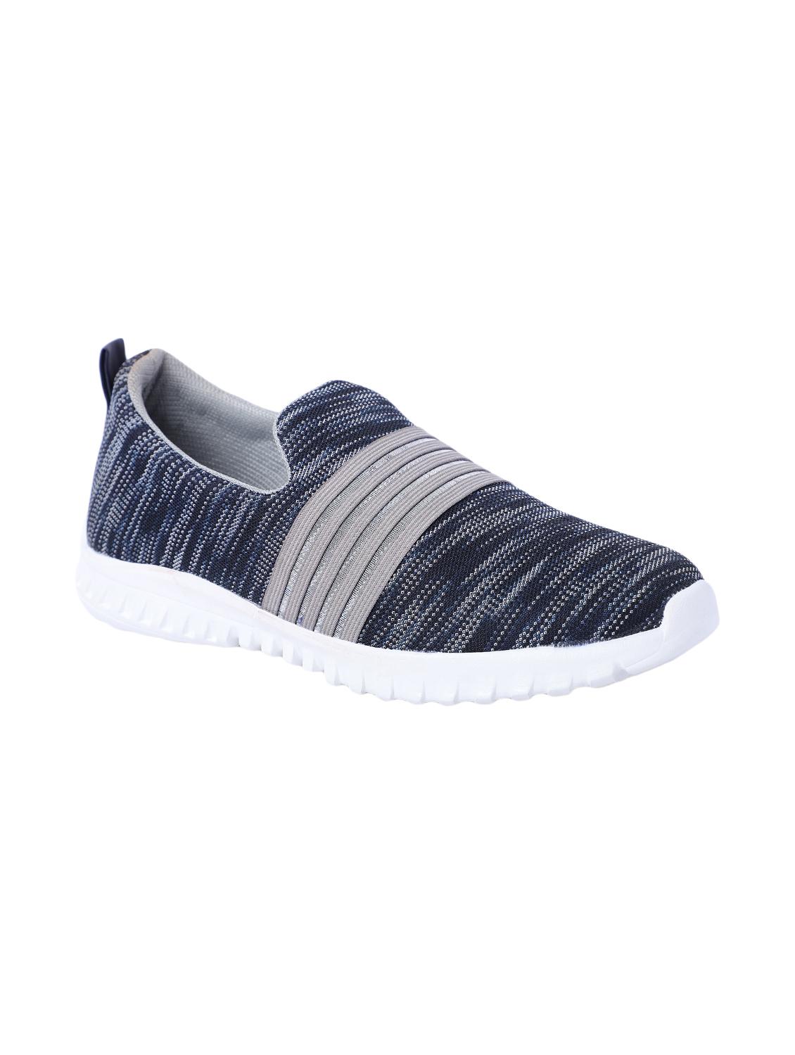 blue fabric slip on sport shoes - 16708677 - Zoom Image - 1