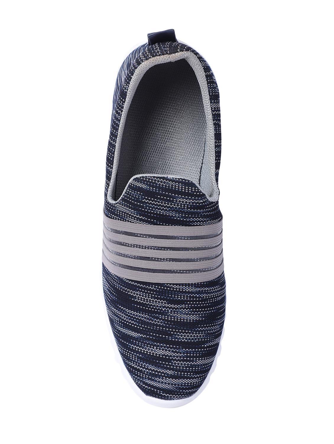 blue fabric slip on sport shoes - 16708677 - Zoom Image - 4