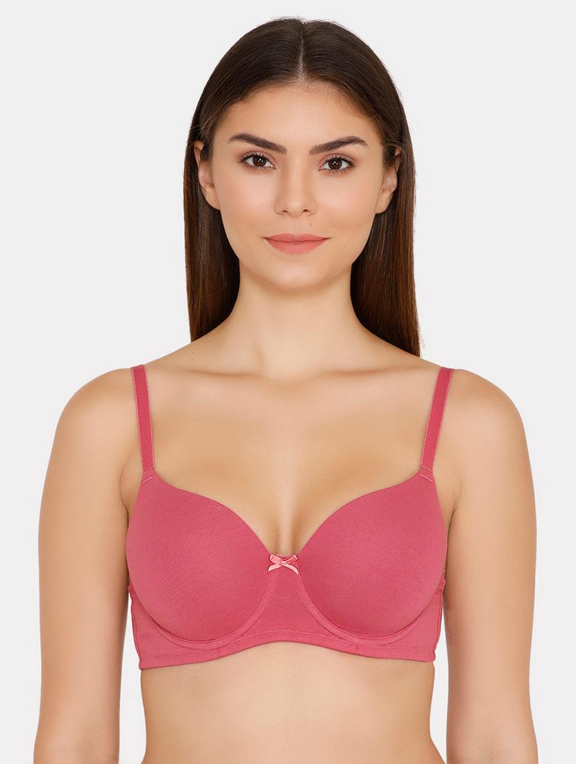 bow patch t-shirt bra - 16708697 - Zoom Image - 1