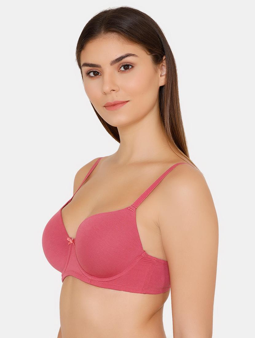 bow patch t-shirt bra - 16708697 - Zoom Image - 2