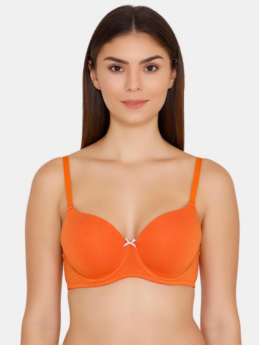 bow patch t-shirt bra - 16708698 - Zoom Image - 1