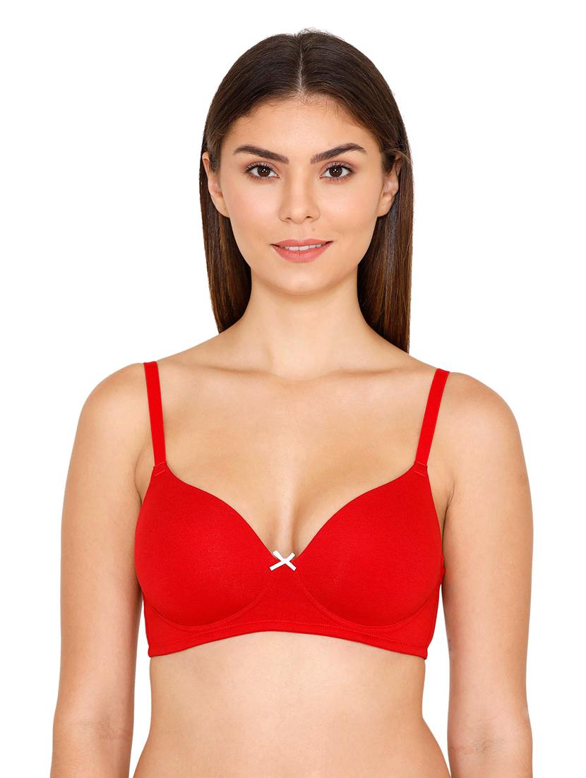 bow patch t-shirt bra - 16708706 - Zoom Image - 1