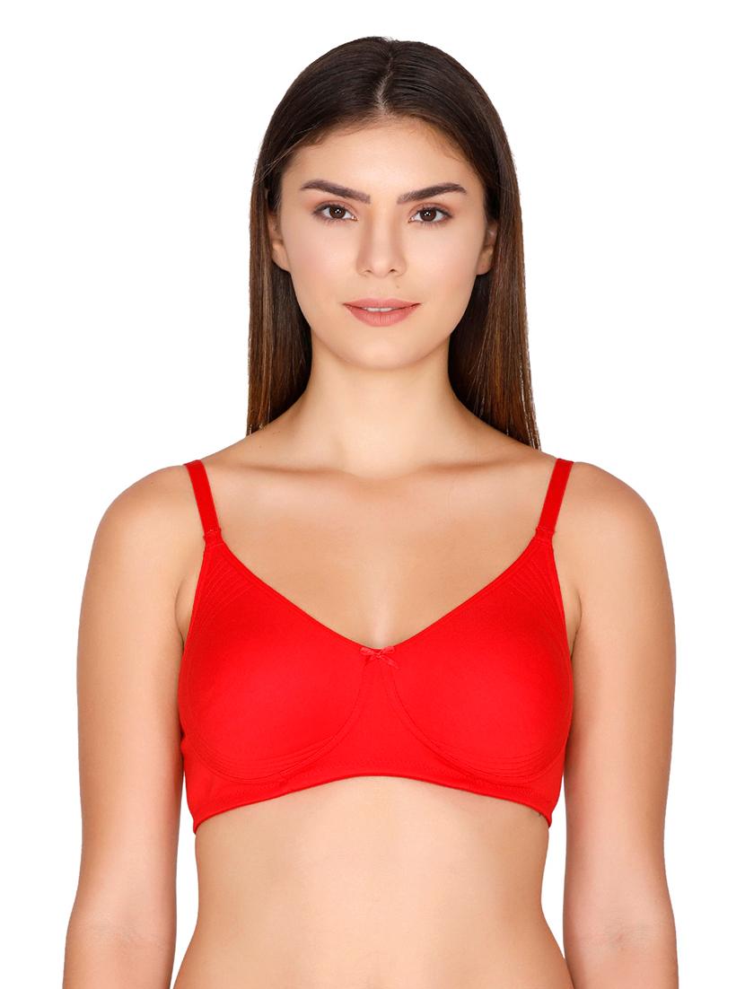 bow patch t-shirt bra - 16708707 - Zoom Image - 1