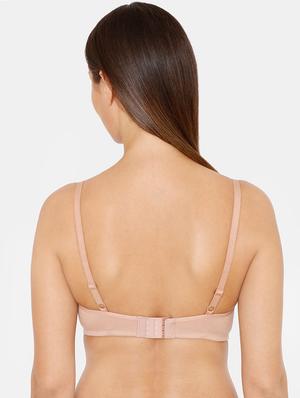 bow patch solid regular bra - 16708724 - Standard Image - 2