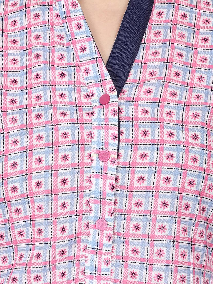 printed straight kurta - 16708774 - Zoom Image - 4