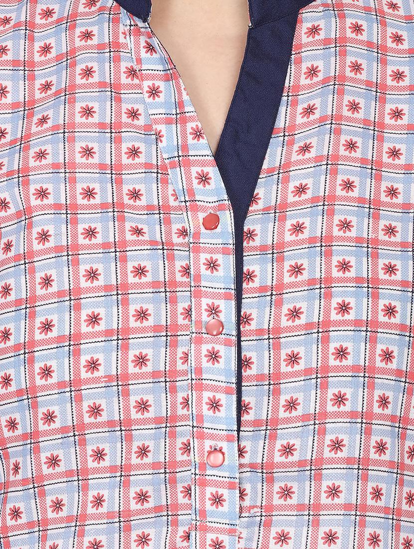 printed straight kurta - 16708775 - Zoom Image - 4