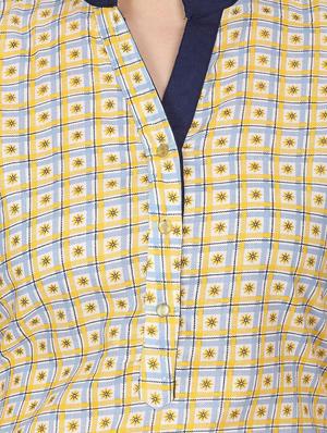 floral straight kurta - 16708776 - Standard Image - 4