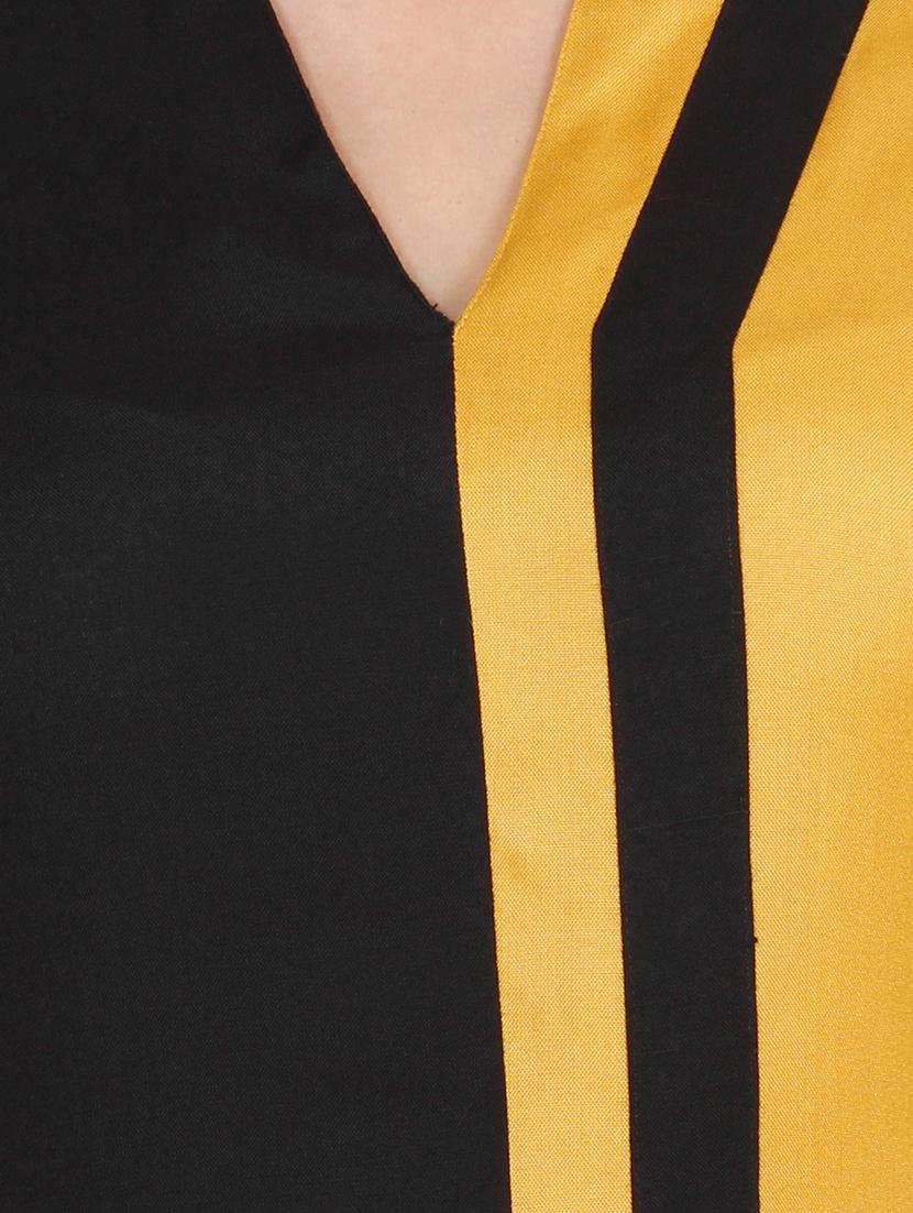 contrast straight kurta - 16708785 - Zoom Image - 4