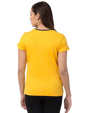 round neck solid tee - 16708895 - Standard Image - 3