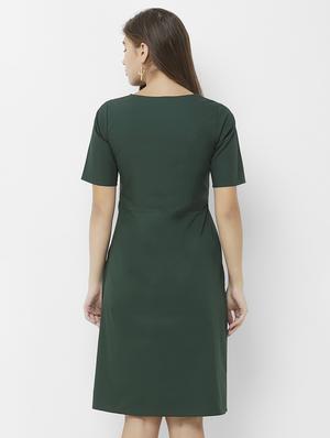 button-up a-line dress - 16708945 - Standard Image - 3