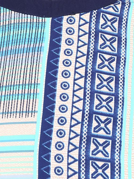 mock neck abstract high low tunic - 16708955 - Zoom Image - 5
