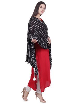 leheriya crinkled dupatta - 16709124 - Standard Image - 3