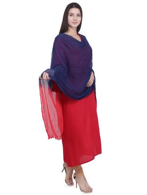 ombre crinkled dupatta - 16709193 - Standard Image - 3