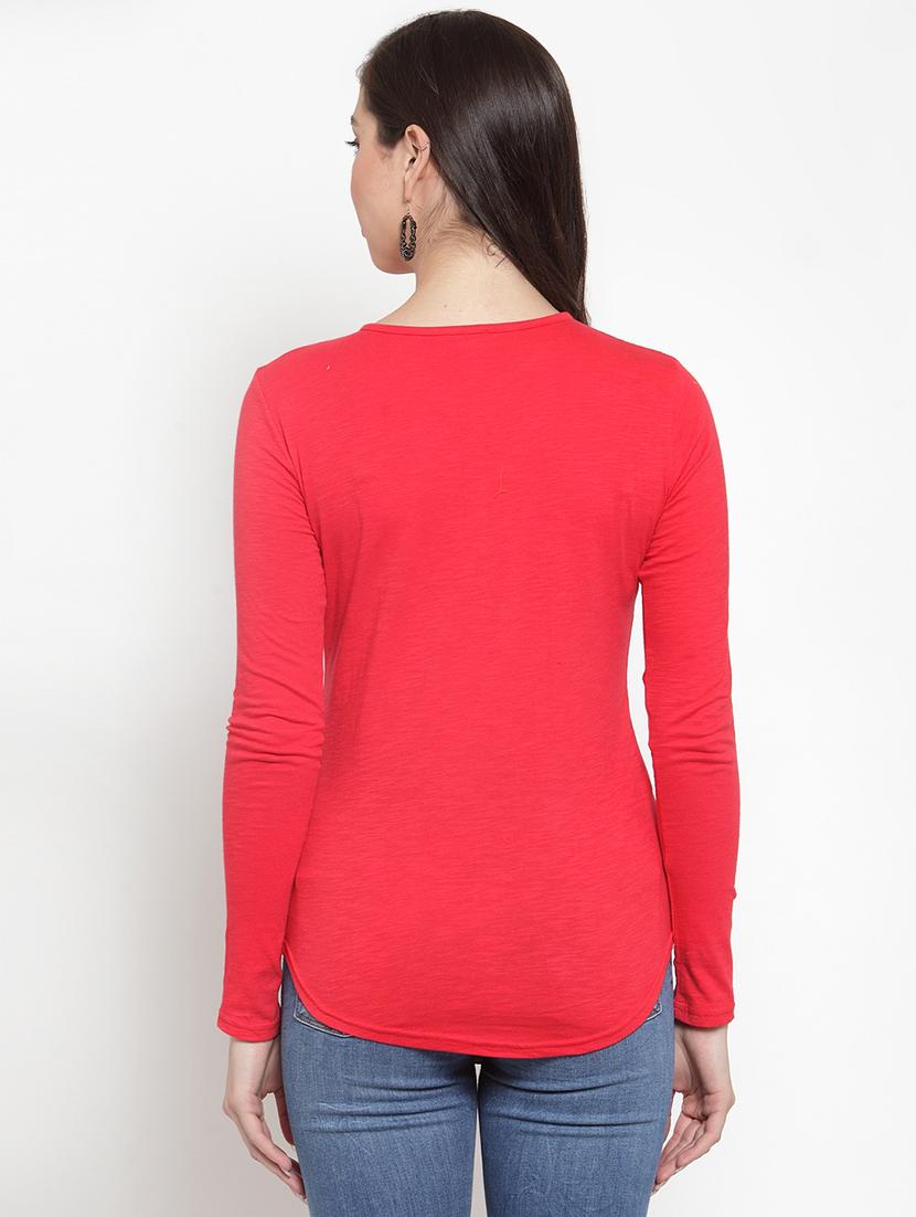 long sleeved henley top - 16709198 - Zoom Image - 3