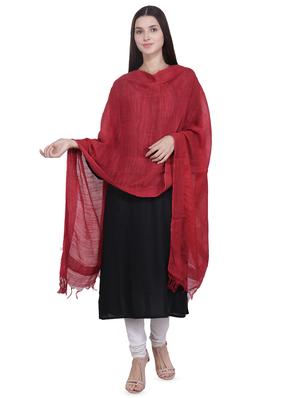 solid slub dupatta - 16709401 - Standard Image - 2