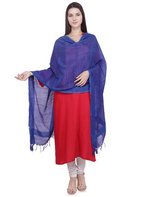 solid slub dupatta - 16709402 - Standard Image - 2