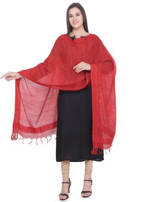 solid slub dupatta - 16709406 - Standard Image - 2