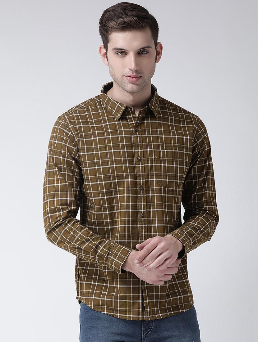 green checkered casual shirt - 16709415 - Zoom Image - 1