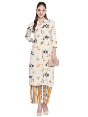 floral kurta palazzo set - 16709457 - Standard Image - 4