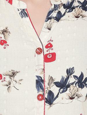 floral kurta palazzo set - 16709458 - Standard Image - 6