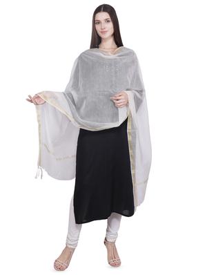 solid slub dupatta - 16709500 - Standard Image - 2