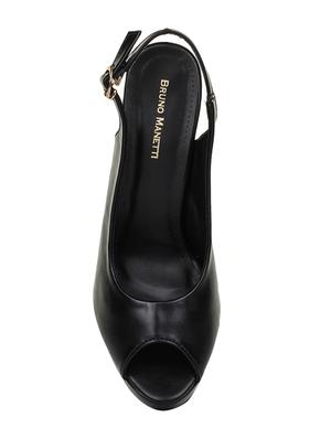 black back strap sandals - 16709716 - Standard Image - 4