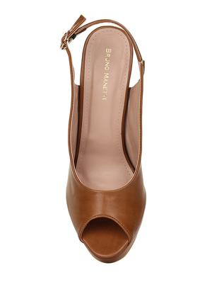 tan back strap sandals - 16709718 - Standard Image - 4