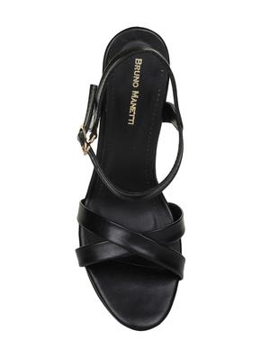 black back strap sandals - 16709719 - Standard Image - 4