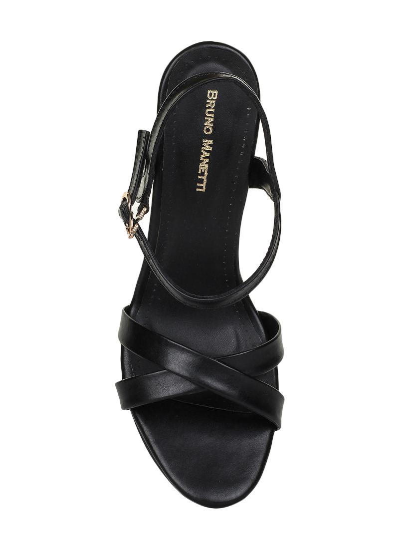 black back strap sandals - 16709719 - Zoom Image - 4
