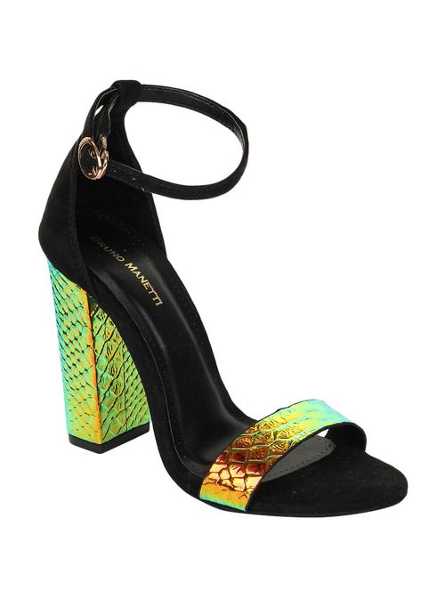 metallic closed back sandals - 16709727 - Standard Image - 1