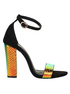 metallic closed back sandals - 16709727 - Standard Image - 2