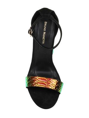 metallic closed back sandals - 16709727 - Standard Image - 4