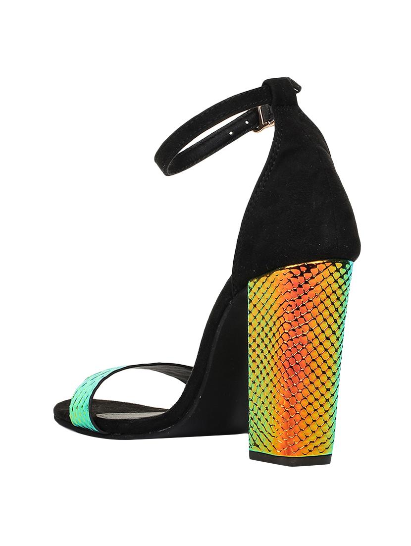 metallic closed back sandals - 16709727 - Zoom Image - 3