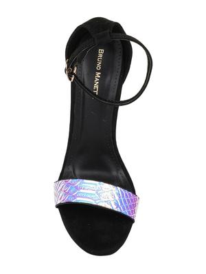 silver closed back sandals - 16709728 - Standard Image - 4