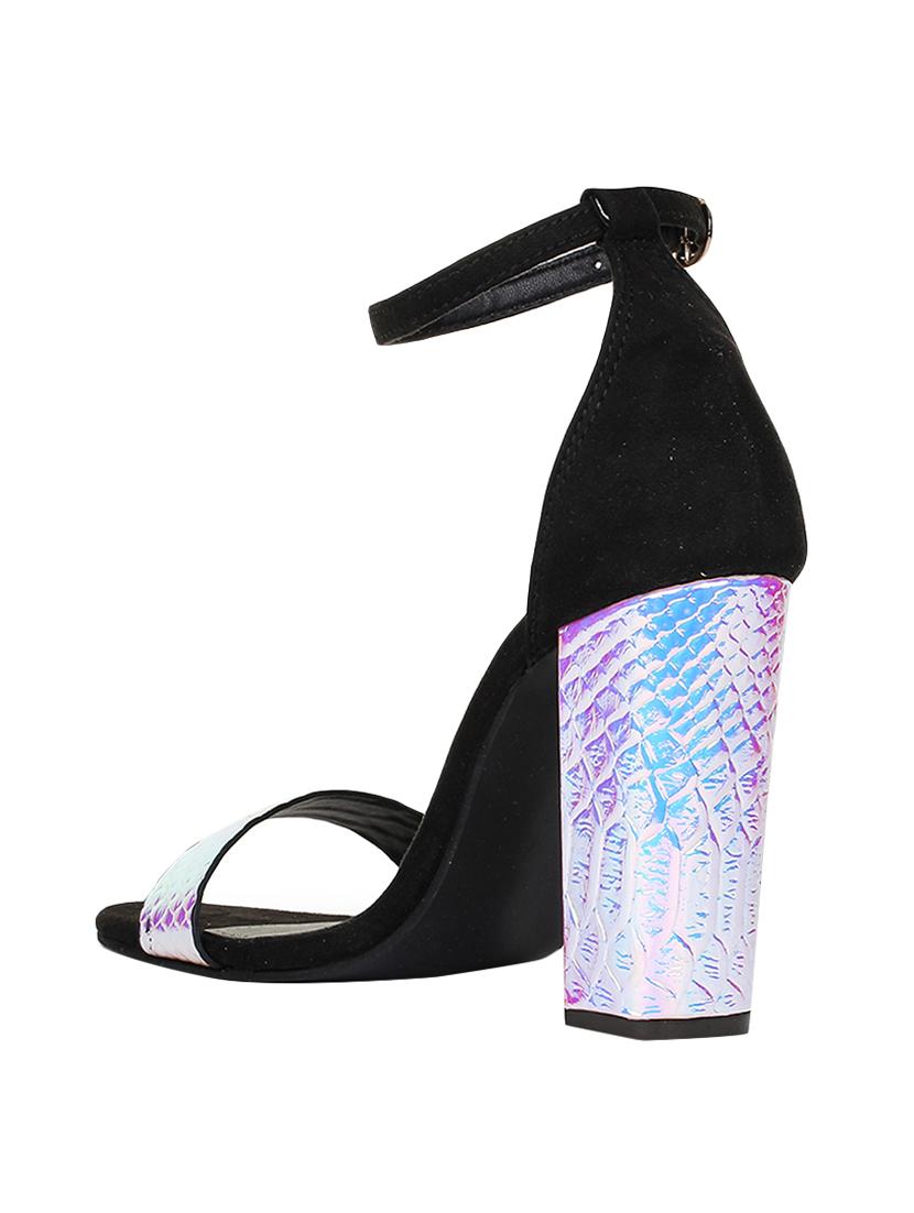 silver closed back sandals - 16709728 - Zoom Image - 3