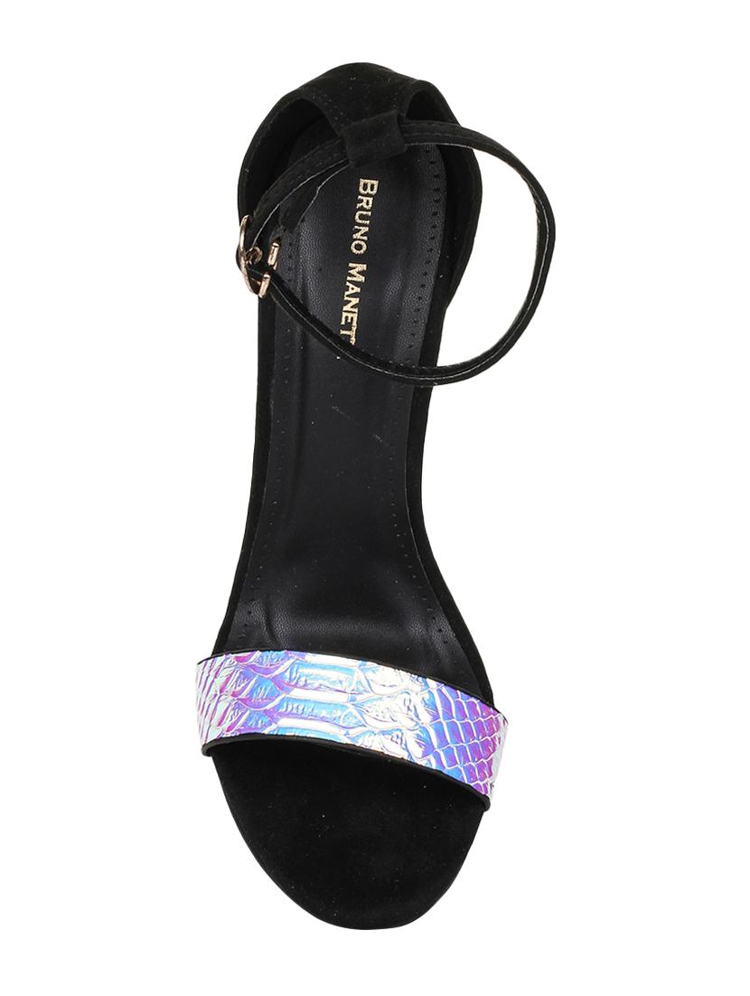 silver closed back sandals - 16709728 - Zoom Image - 4
