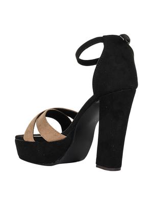 black closed back sandals - 16709729 - Standard Image - 3