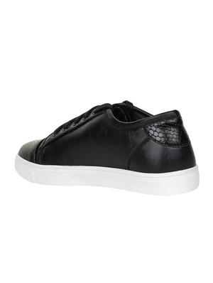 black lace-up sneakers - 16709737 - Standard Image - 3