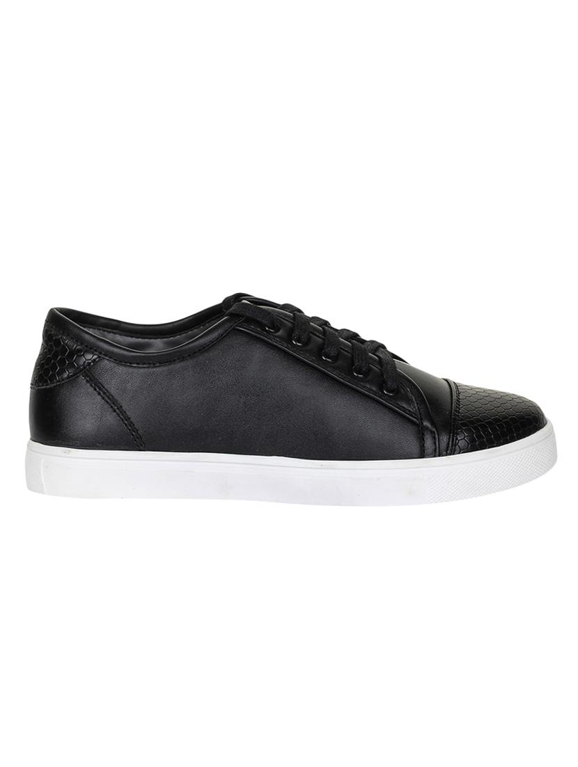 black lace-up sneakers - 16709737 - Zoom Image - 2