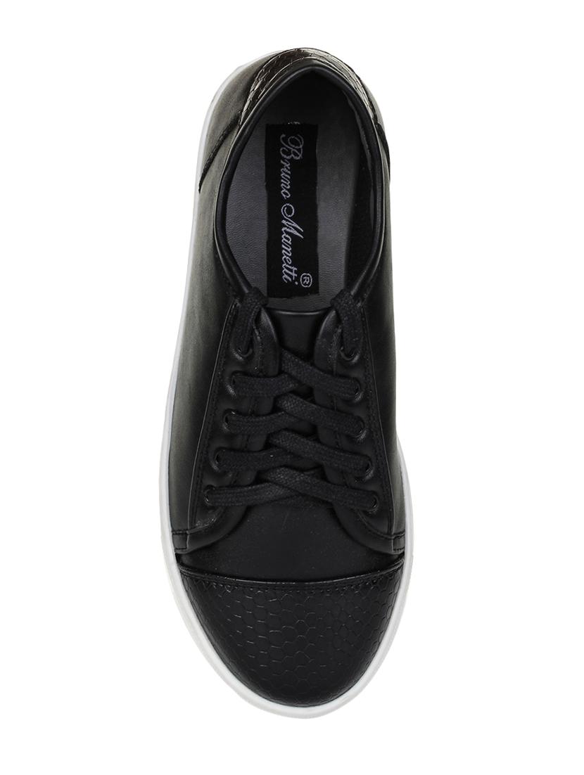 black lace-up sneakers - 16709737 - Zoom Image - 4