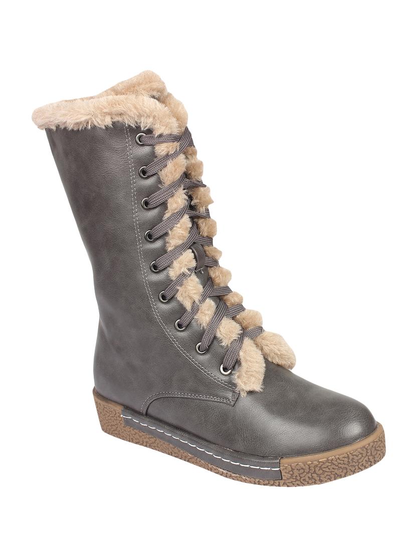 grey calf boots - 16709762 - Zoom Image - 1