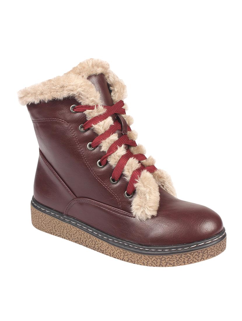 maroon ankle boots - 16709766 - Zoom Image - 1