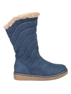 navy calf boots - 16709772 - Standard Image - 2