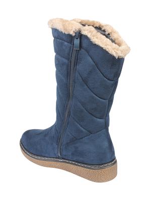 navy calf boots - 16709772 - Standard Image - 3