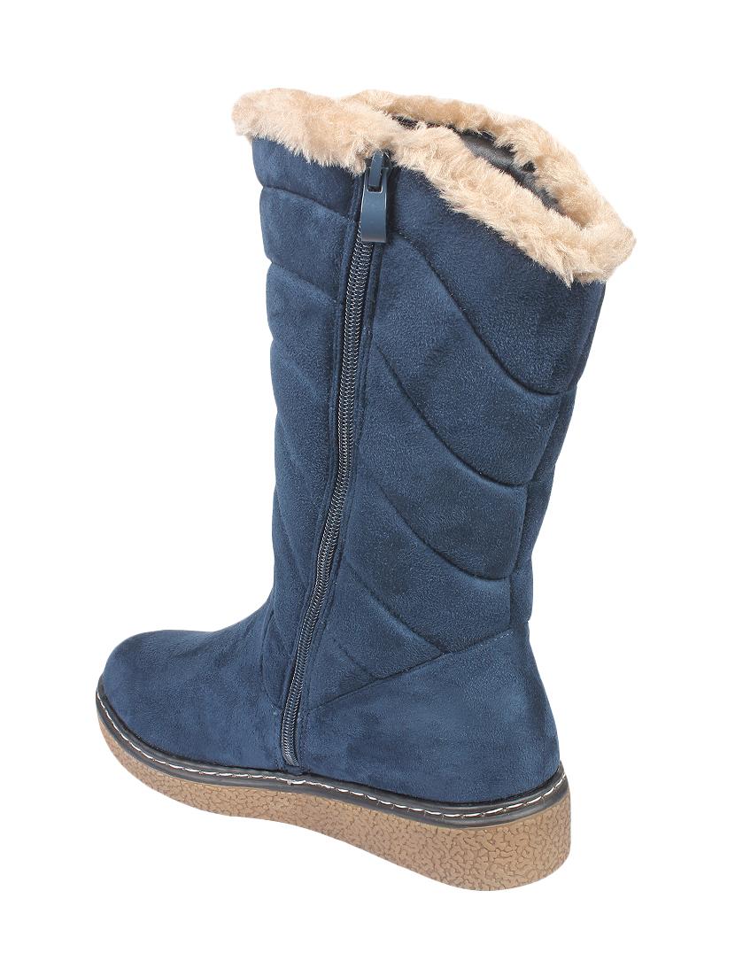 navy calf boots - 16709772 - Zoom Image - 3