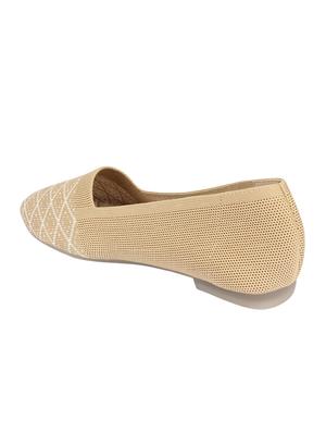 beige slip on ballerinas - 16709785 - Standard Image - 3