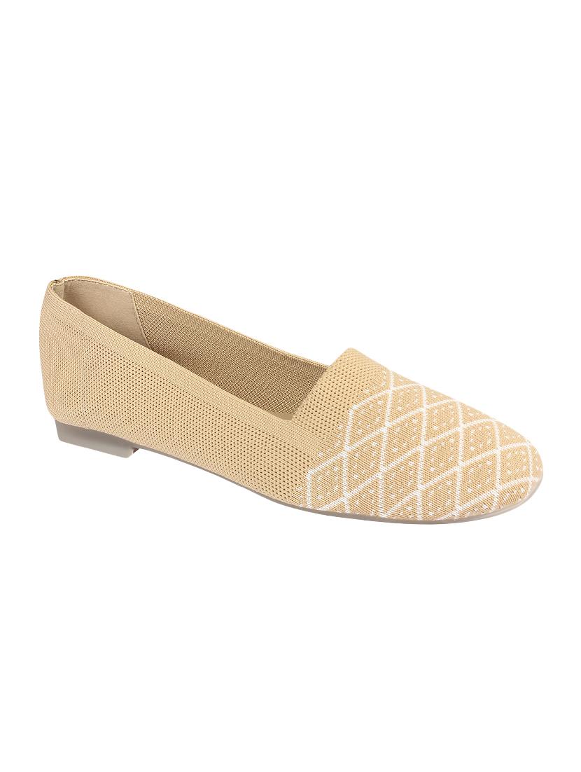beige slip on ballerinas - 16709785 - Zoom Image - 1